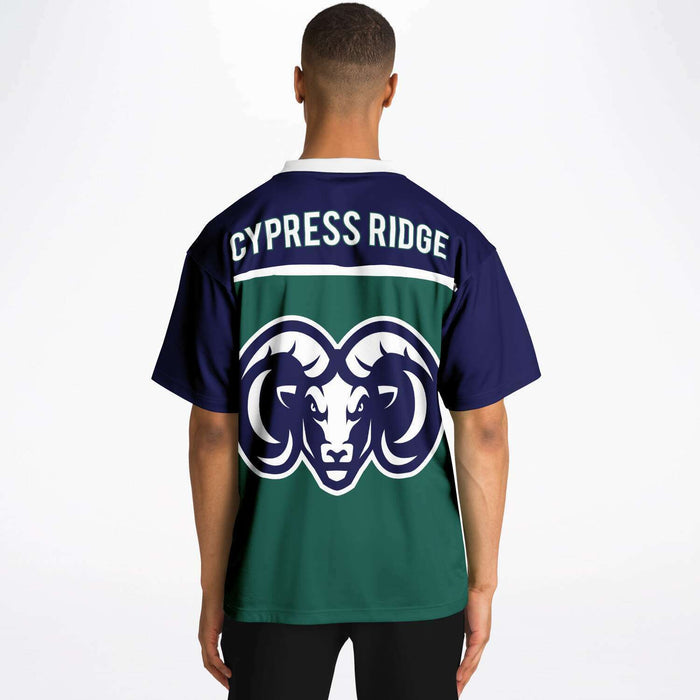 Cypress Ridge Rams Football Jersey 07