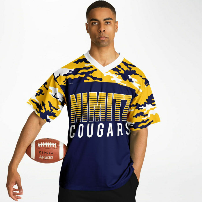 Nimitz Cougars Football Jersey 08