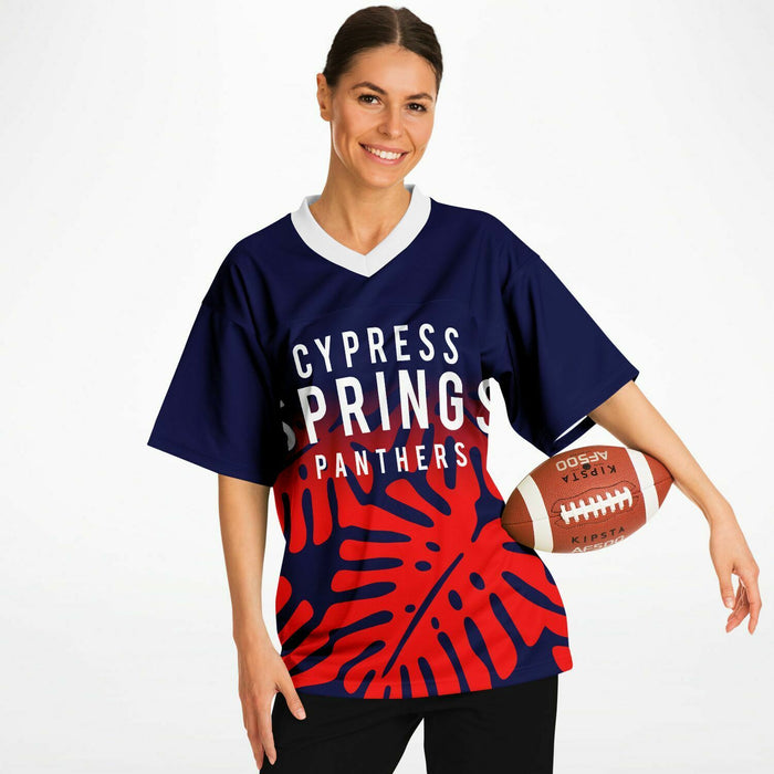 Cypress Springs Panthers Football Jersey 17