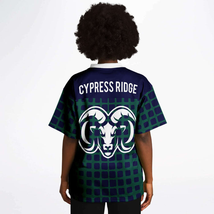 Cypress Ridge Rams Football Jersey 25