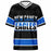 New Caney Eagles football jersey -  ghost view - front 13