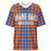 Grand Oaks Grizzlies football jersey -  ghost view - front