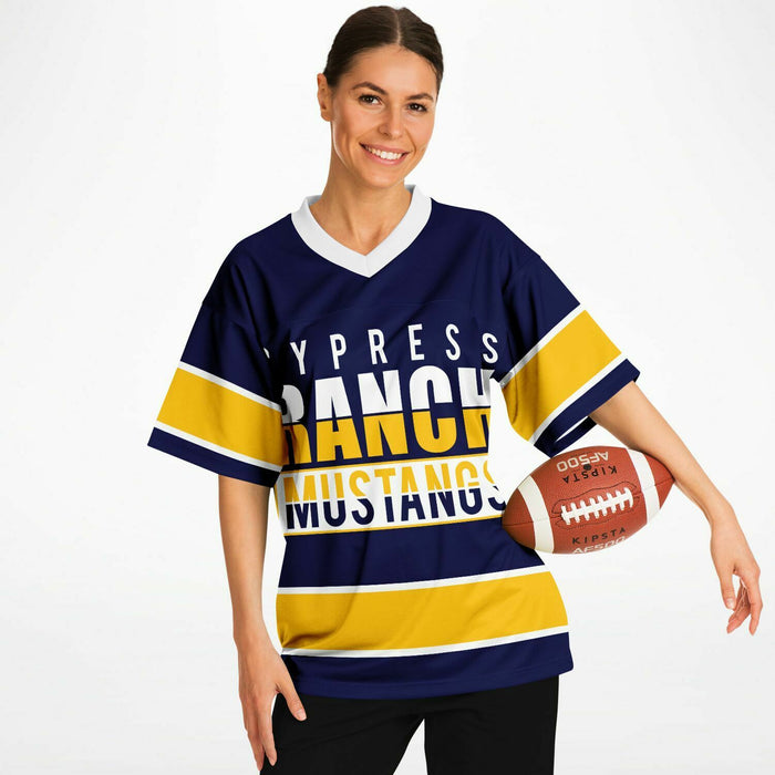 Cypress Ranch Mustangs Football Jersey 13