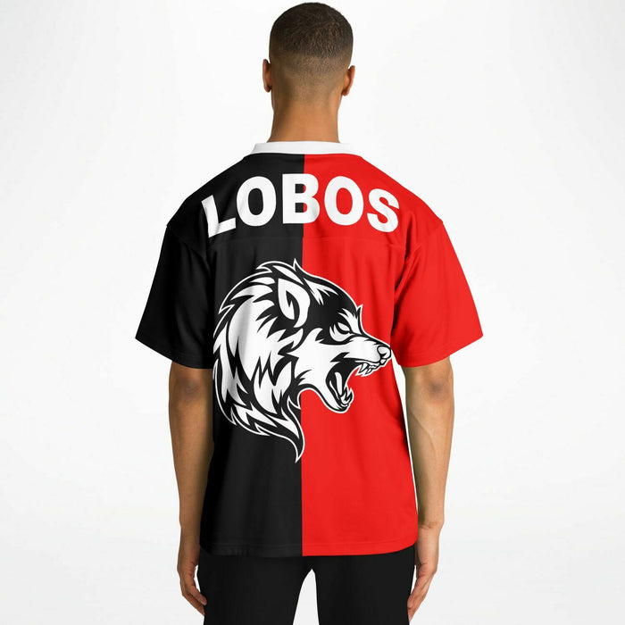 Langham Creek Lobos Football Jersey 04