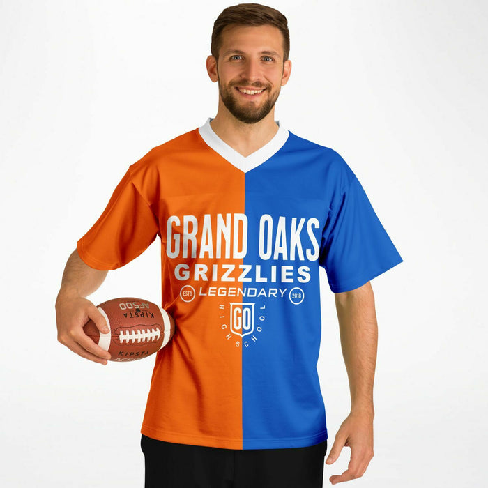 Grand Oaks Grizzlies Football Jersey 04