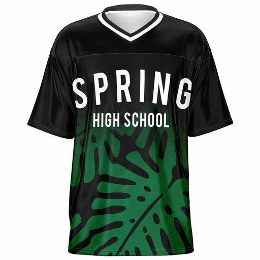 Spring Lions High School football jersey -  ghost view - front