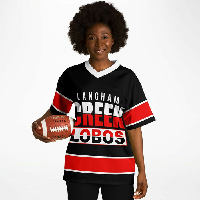 Langham Creek Lobos Football Jersey 13