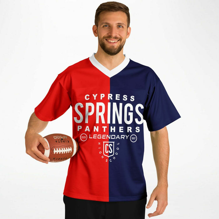 Cypress Springs Panthers Football Jersey 04