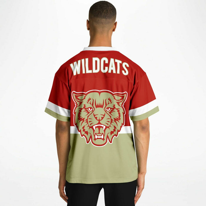 Cypress Woods Wildcats Football Spirit Jersey 10