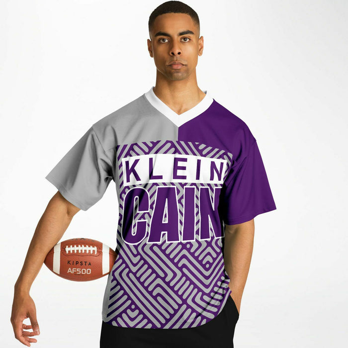 Klein Cain Hurricanes Football Jersey 31