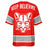 Tomball Cougars High School football jersey -  ghost view - back