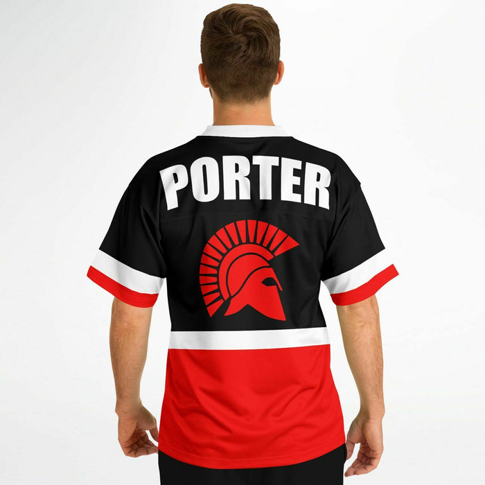 Porter Spartans Football Jersey 10