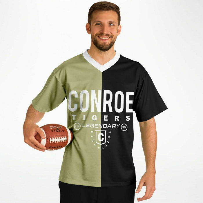 Conroe Tigers Football Spirit Jersey 04