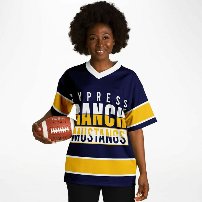 Cypress Ranch Mustangs Football Jersey 13