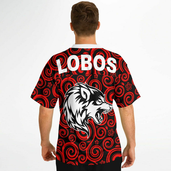 Langham Creek Lobos Football Jersey 18