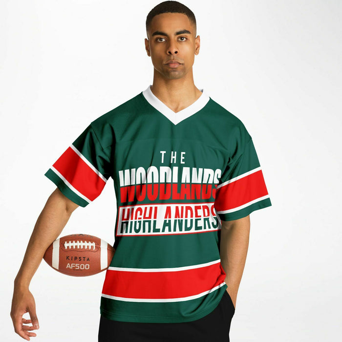 The Woodlands Highlanders Football Jersey 13