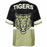 Conroe Tigers football jersey -  ghost view - back 10