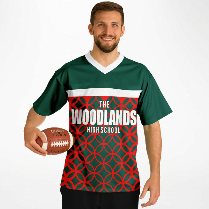 The Woodlands Highlanders Football Jersey 15