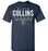 Klein Collins High School Tigers Navy Unisex T-shirt 03