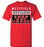 Westfield High School Mustangs Red Unisex T-shirt 86