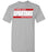 Cypress Lakes High School Spartans Sports Grey Unisex T-shirt 48