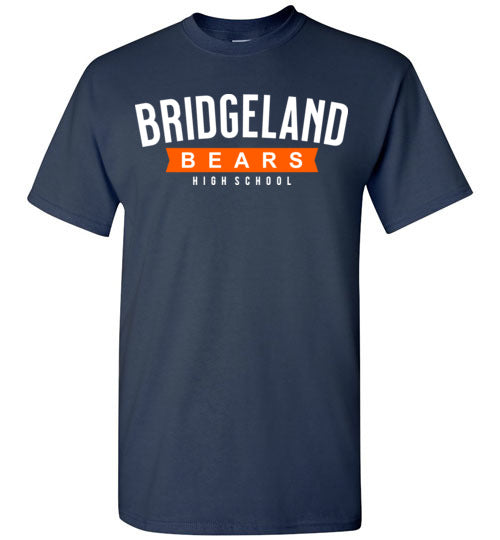 Bridgeland High School Bears Navy Unisex T-shirt 21