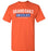 Grand Oaks High School Grizzlies Orange Unisex T-shirt 21