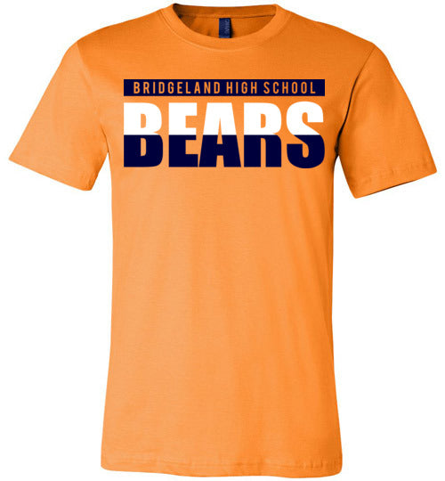 Bridgeland Bears Premium Orange T-shirt - Design 25