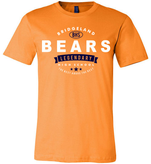 Bridgeland Bears Premium Orange T-shirt - Design 44