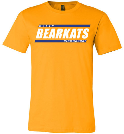 Klein Bearkats Premium Gold T-shirt - Design 72