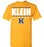 Klein High School Bearkats Gold Unisex T-shirt 07