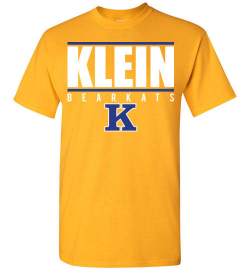 Klein High School Bearkats Gold Unisex T-shirt 07