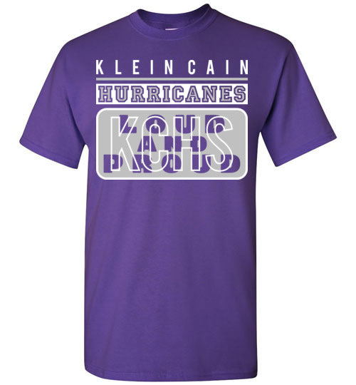 Klein Cain High School Hurricanes Purple Unisex T-shirt 86