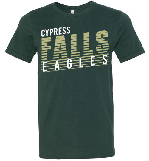 Cypress Falls Eagles Premium Forest Green T-shirt - Design 32