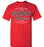 The Woodlands High School Highlanders Red Unisex T-shirt 34