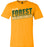 Klein Forest Golden Eagles Premium Gold T-shirt - Design 32