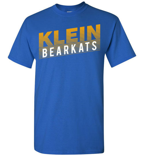 Klein Bearkats - Design 32 - Royal Blue Unisex T-shirt