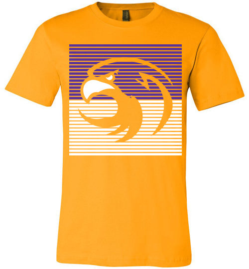 Jersey Village Falcons Premium Gold T-shirt - Design 27