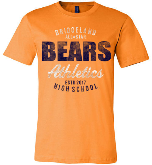 Bridgeland Bears Premium Orange T-shirt - Design 34