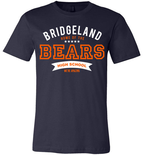 Bridgeland Bears Premium Navy T-shirt - Design 96