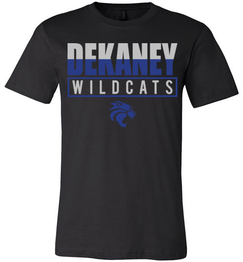 Dekaney Wildcats Premium Black T-shirt - Design 29