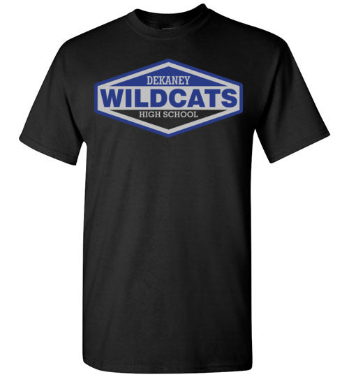 Dekaney High School Wildcats Black  Unisex T-shirt 09