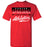 Porter High School Spartans Red Unisex T-shirt 48