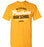 Klein Oak Panthers - Design 74 - Gold Unisex T-shirt