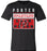 Porter Spartans Premium Black T-shirt - Design 86