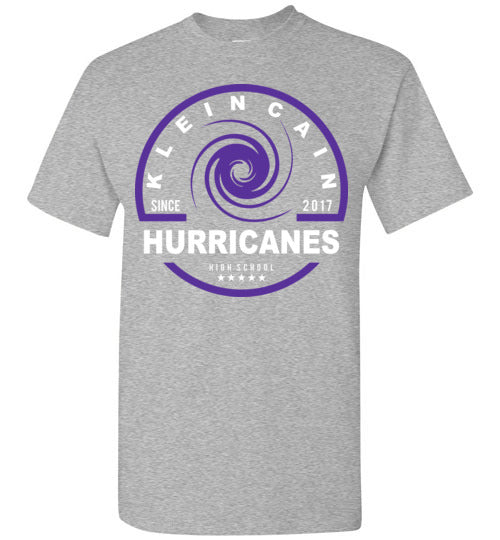 Klein Cain High School Hurricanes Sports Grey Unisex T-shirt 04