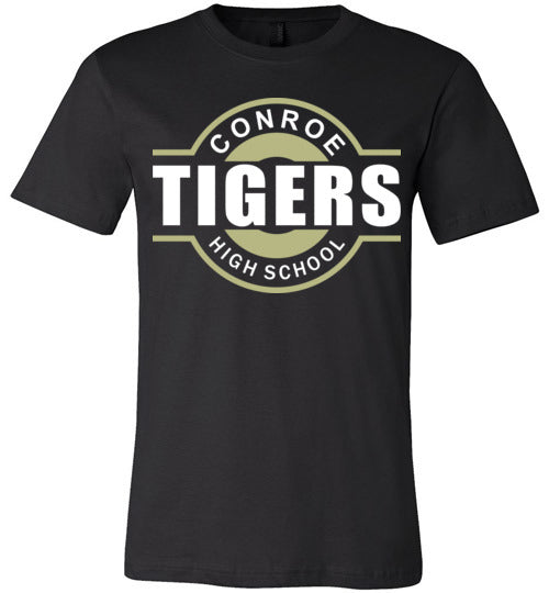 Conroe Tigers Premium Black T-shirt - Design 11