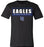 New Caney Eagles Premium Black T-shirt - Design 49