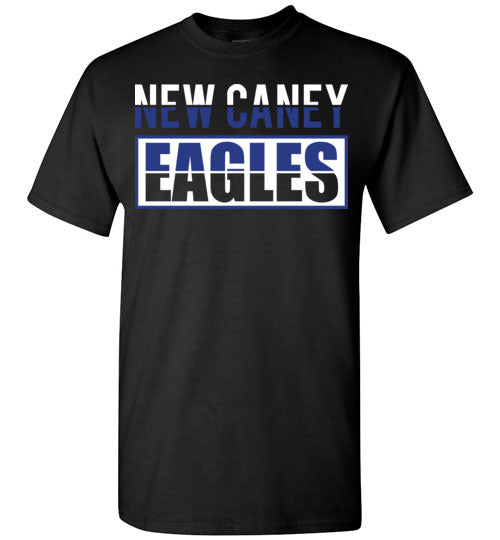 New Caney Eagles High School Black Unisex T-shirt 31