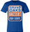 Grand Oaks Grizzlies Premium Royal T-shirt - Design 01